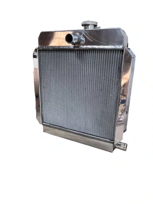 RADIADOR DE ÁGUA WILLYS JEEP 4CC OHC 2.3 ALUMINIO POLIDO