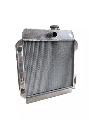 RADIADOR DE ÁGUA WILLYS JEEP 4CC OHC 2.3 ALUMINIO POLIDO