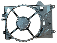 DEFLETOR DO RADIADOR GM COBALT 1.4 COM AR CONDICIONADO - 2011 ACIMA