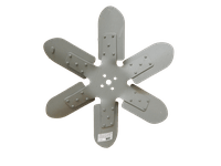 Hélice Gm Veraneio A10 C10 C14 C20 6 Pás Ferro 425 Mm