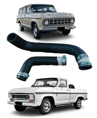 KIT MANGUEIRA RADIADOR GM C10 VERANEIO 6 CILINDROS