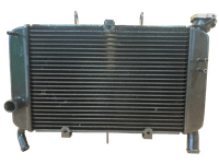 RADIADOR AGUA MOTO YAMAHA FZ6 S / FAZER 600 - 2005 A 2009  XJ6 - 2010 A 2019