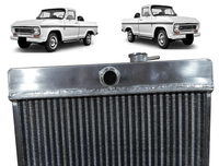 RADIADOR AGUA ALUMINIO GM C10 / VERANEIO 6 CC 3 CARREIRAS
