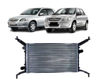 RADIADOR AGUA CELTA / PRISMA 1.0 VHC - 2007 A 2016 COM E SEM AR CONDICIONADO