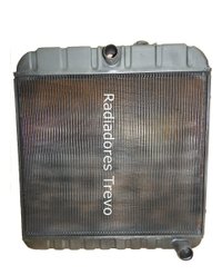 RADIADOR AGUA GM C10 / VERANEIO 6 CILINDROS - 1967 A 1984 2 CARREIRAS