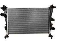 RADIADOR AGUA JEEP RENEGADE 1.8 FIAT TORO - 2016 ACIMA