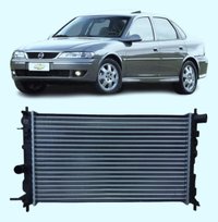 RADIADOR AGUA VECTRA 2.0 /2.2 8V OU 16V COM AR CONDICIONADO - 1997 A 2005