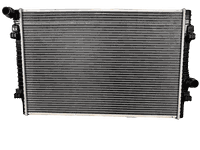 RADIADOR AGUA VOLKSWAGEN GOLF TSI 1.4 TURBO - 2018 ACIMA