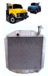 RADIADOR DE ÁGUA MB 1113 1313 1318 1513 2013 ALUMINIO BRASADO