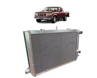 RADIADOR FORD F1000 F4000 CUMMINS 1995 a 1998 ALUMINIO BRASADO