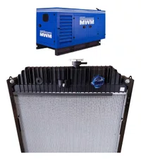 Radiador Gerador Estacionario Mwm 610tca Alum Brasado