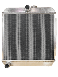 RADIADOR AGUA  ALUMINIO RURAL F75 WILLYS 6 CILINDROS BRASADO