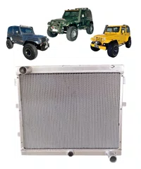 Radiador Troller T4 2.8 Mwm 2001 A 2006 Aluminio Brasado