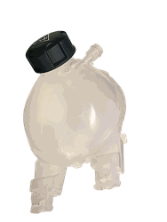 RESERVATORIO RADIADOR C3 / 207  1.6 TURBO EXPERT - 2007 ACIMA