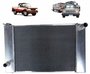 Radiador de agua chevrolet D20 / D40 PERKINS - MAXION1985 A 1996 BRASADO 2 CARREIRAS
