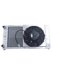 RADIADOR DE AGUA EM ALUMINIO BRASADO PAMPA 1.8 C/AR PARA MOTOR TURBO