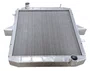 radiador aluminio brasado mb 1618 1621 2318 bicudo ano 89 a 1995 com laterais