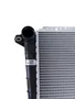 Radiador Ranger Turbo Diesel 3.0 Eletronica 4x2 4x4 2006 ACIMA em aluminio colmeia brasada 40mm + defletor